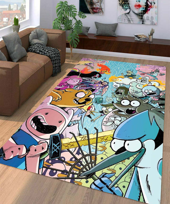 war adventure time character Living room carpet rugs