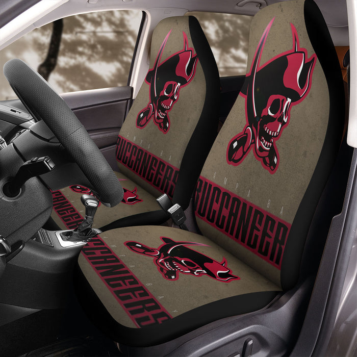 tampa bay buccaneers logo Car Seat Covers