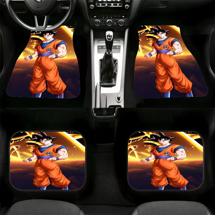 universe goku dragon ball super Car floor mats Universal fit