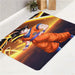 universe goku dragon ball super bath rugs