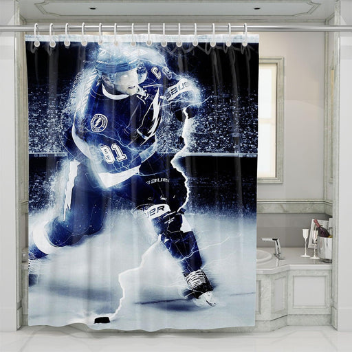 tampa bay lightning best player shower curtains