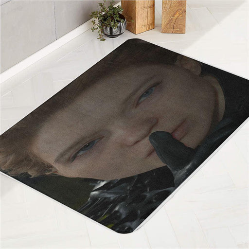 upcoming game character death stranding bath rugs