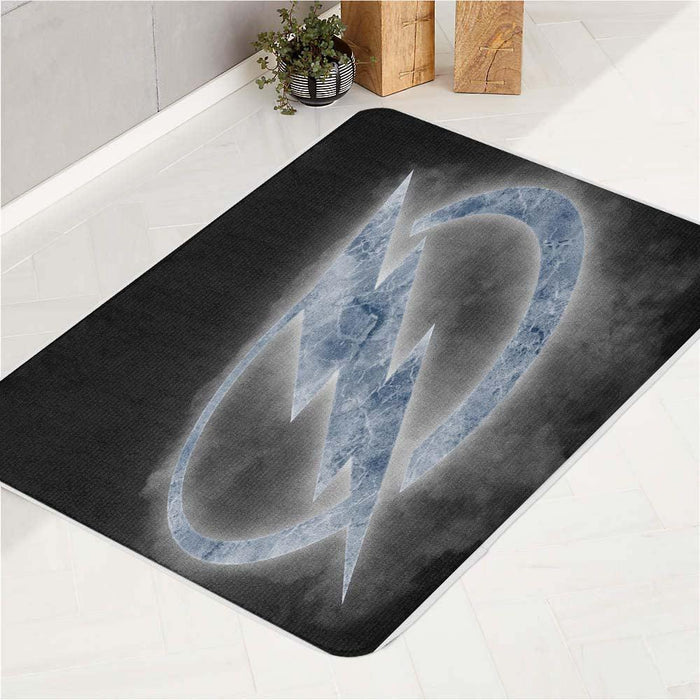 tampa bay lightning nhl team bath rugs