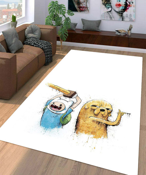 water color adventure tim Living room carpet rugs