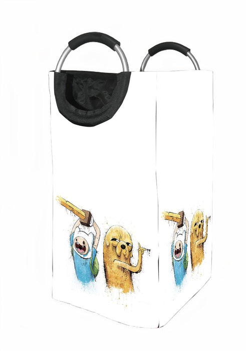 water color adventure tim Laundry Hamper | Laundry Basket