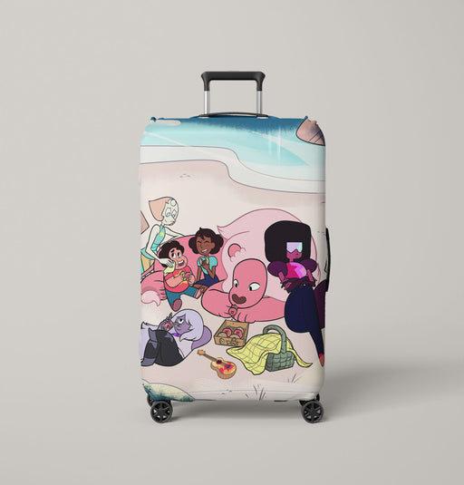 water color harry potter Luggage Cover