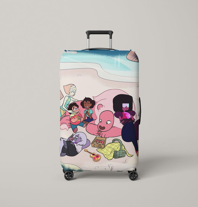 water color harry potter Luggage Cover