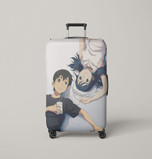 tenki no ko be as one anime Luggage Covers | Suitcase