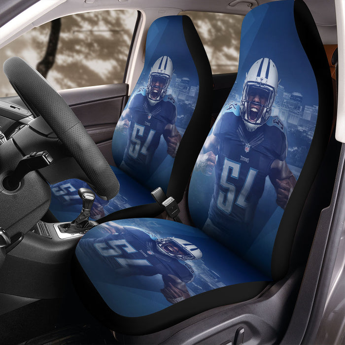 tennessee titans player angry nfl Car Seat Covers