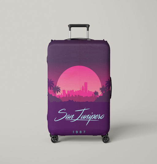 water color spirited away Luggage Cover