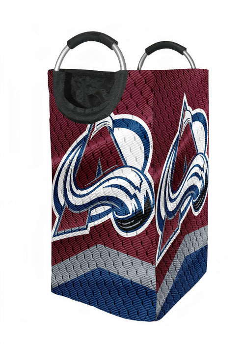 texture colorado avalanche Laundry Hamper | Laundry Basket