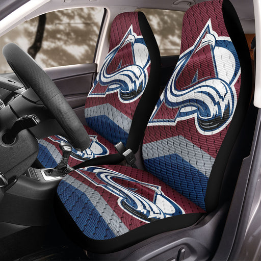 texture colorado avalanche Car Seat Covers