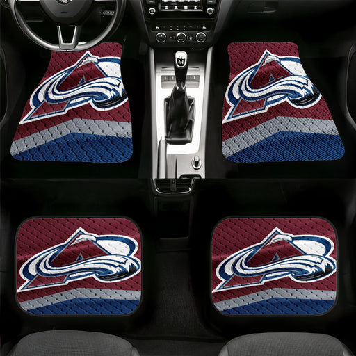 texture colorado avalanche Car floor mats Universal fit