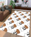 we bare bears cutest Living room carpet rugs