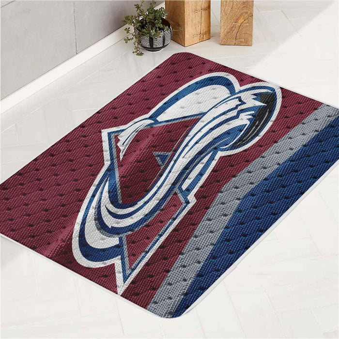 texture colorado avalanche bath rugs