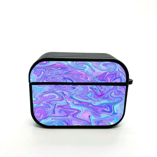 turbulence purple blue liquid airpods case