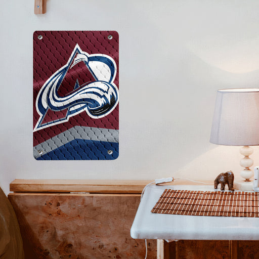 texture colorado avalanche Poster Metal print wall art