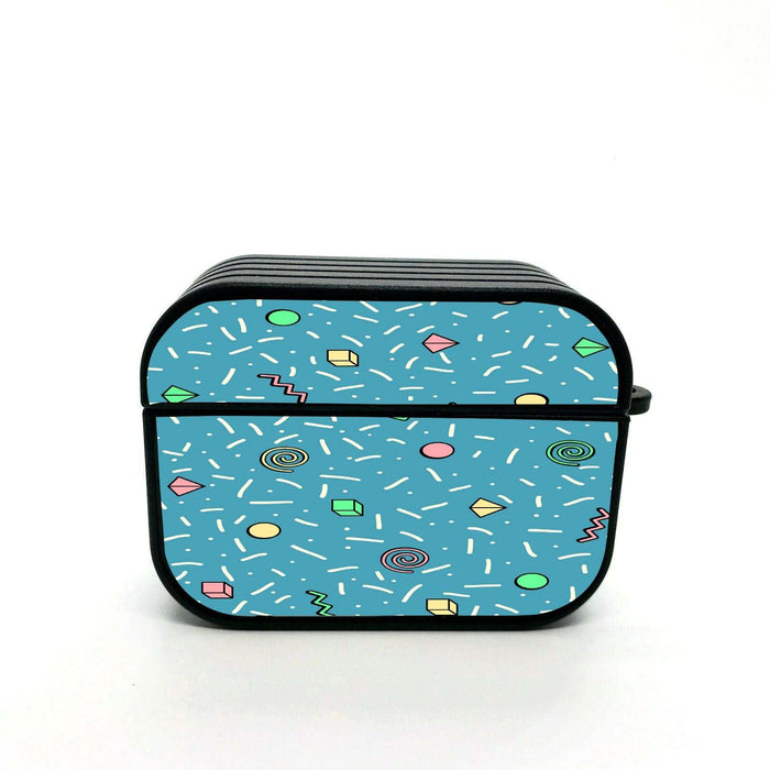 twirl box shapes pattern airpods case