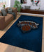 textured new york knicks metal Living room carpet rugs