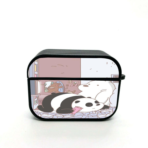 we bare bears illustration airpods case