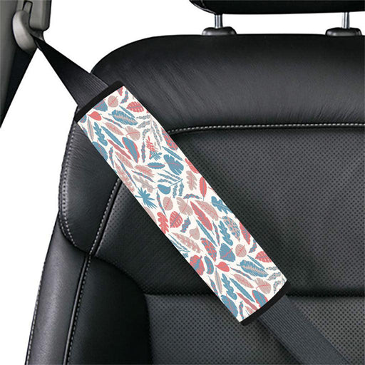 type floral red and blue Car seat belt cover