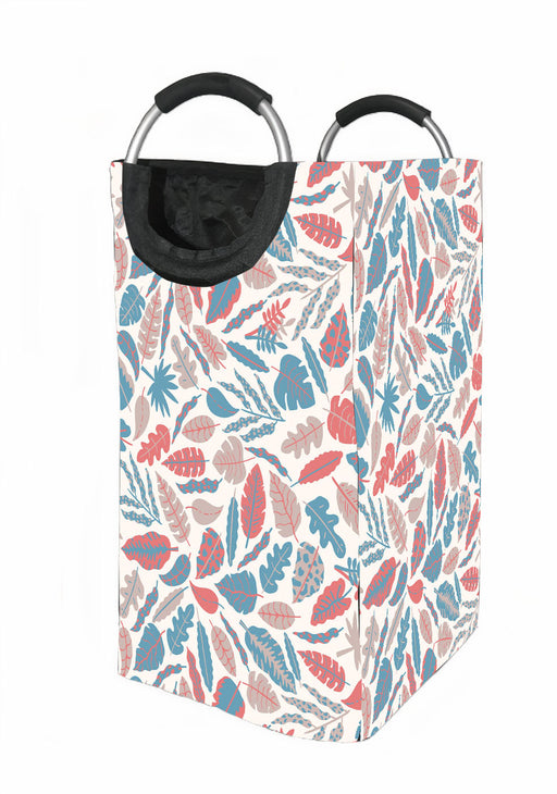 type floral red and blue Laundry Hamper | Laundry Basket