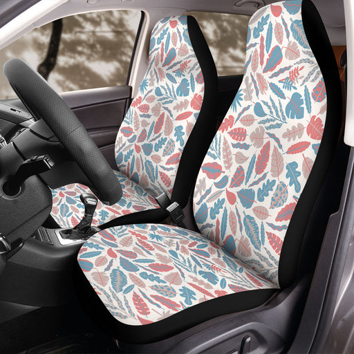 type floral red and blue Car Seat Covers