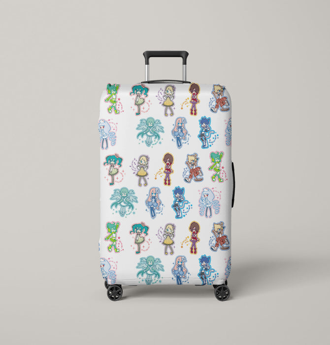 type of vocaloid member Luggage Cover | suitcase