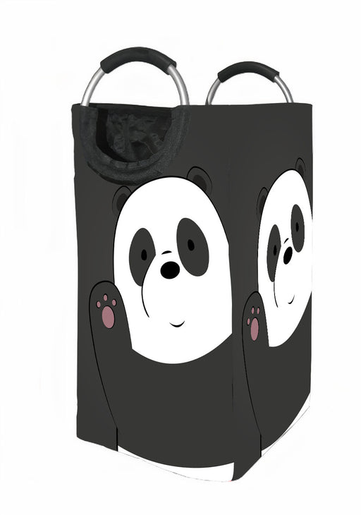 we bare bears panda Laundry Hamper | Laundry Basket