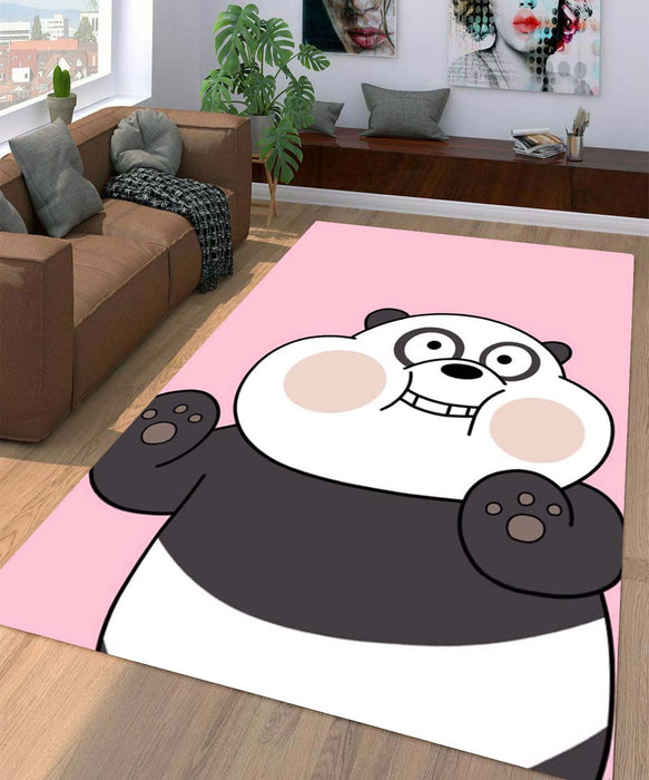 we bare bears very cute Living room carpet rugs