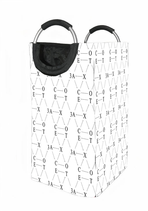 typography bright of exo Laundry Hamper | Laundry Basket