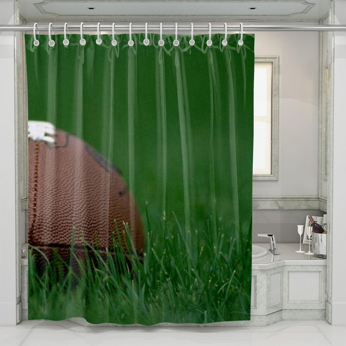 the ball of football nhl shower curtains