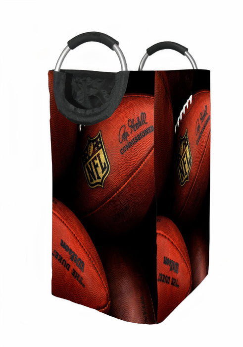 the ball of nfl football iconic Laundry Hamper | Laundry Basket