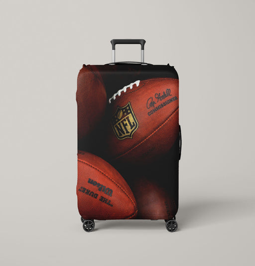 the ball of nfl football iconic Luggage Covers | Suitcase