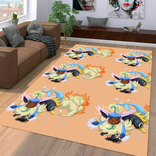 umbreon species duel Living room carpet rugs