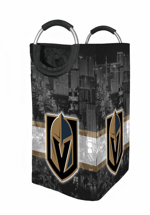 the city of entertainment vegas hockey Laundry Hamper | Laundry Basket