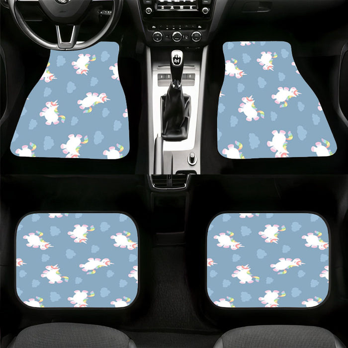 unicorn horse balloon Car floor mats Universal fit