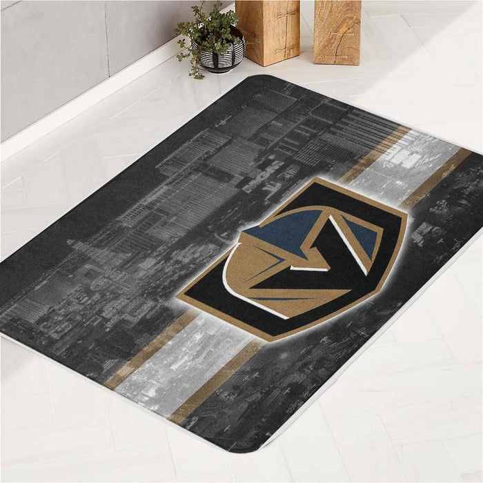 the city of entertainment vegas hockey bath rugs