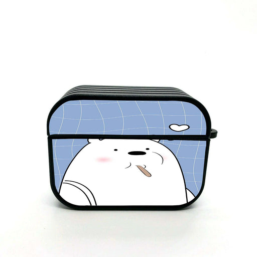 white bear and ice cream airpods case