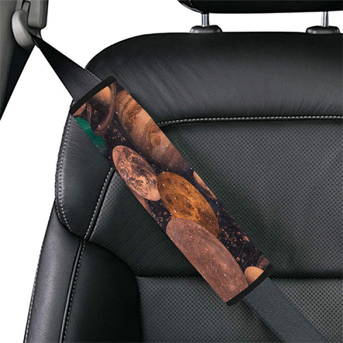 universe fill with big planet Car seat belt cover