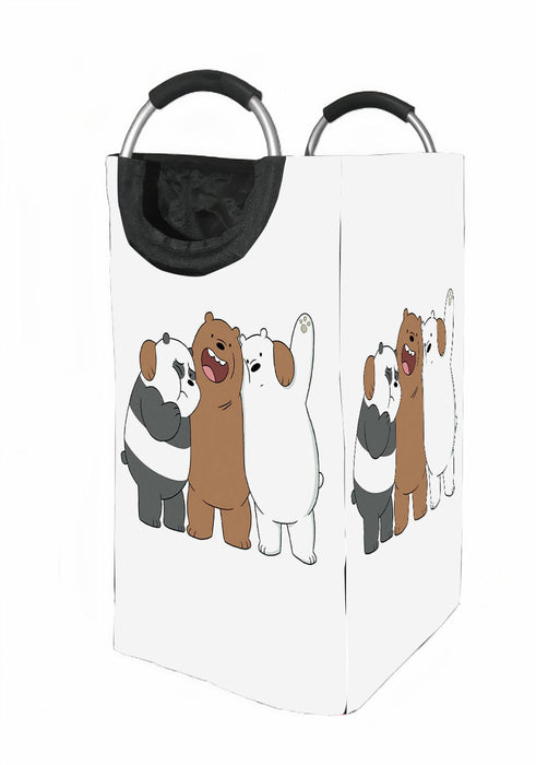 white bear panda Laundry Hamper | Laundry Basket