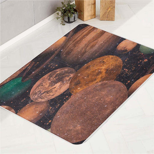 universe fill with big planet bath rugs