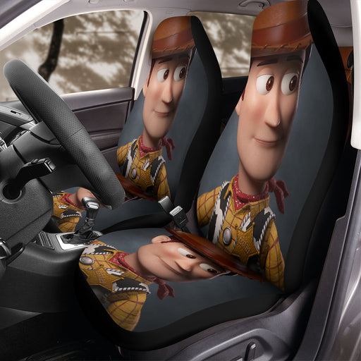 the end of woody tosy story 4 Car Seat Covers