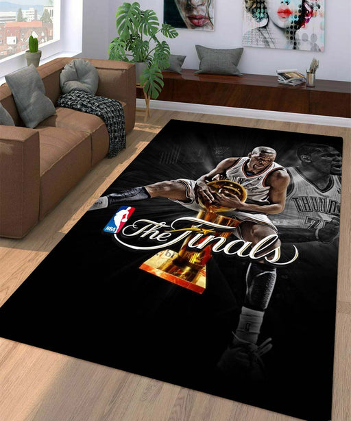 the final of nba thunder Living room carpet rugs