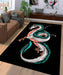 white dragon haku Living room carpet rugs