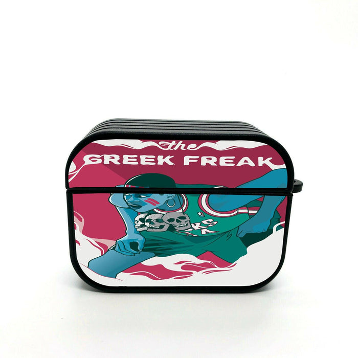 the greek freak player nba art grime airpod case