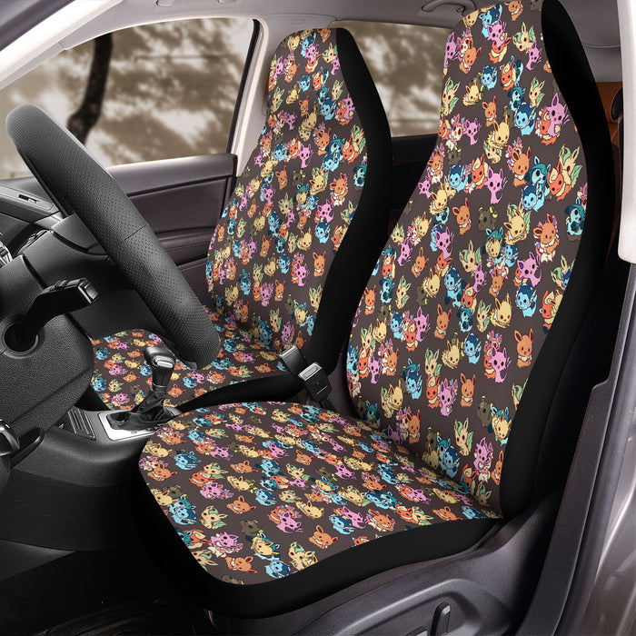 vaporeon flareon and friends Car Seat Covers