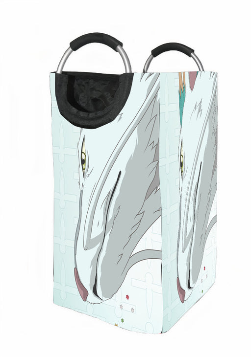 white dragon spirited away Laundry Hamper | Laundry Basket