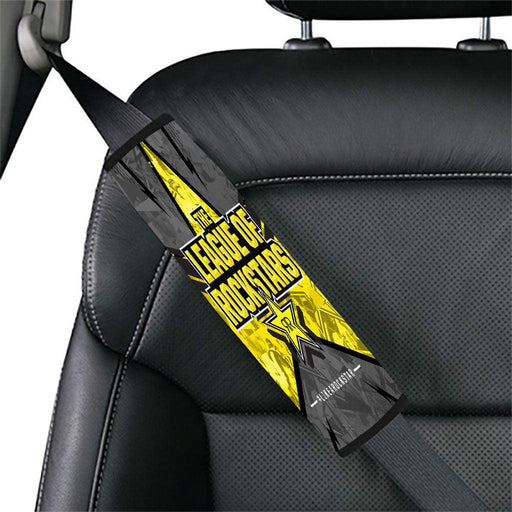 the league of rockstars Car seat belt cover - Grovycase