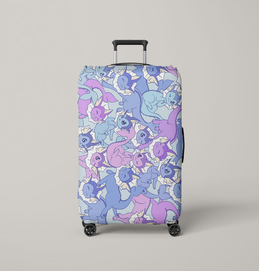 vaporeon kawaii species Luggage Cover | suitcase